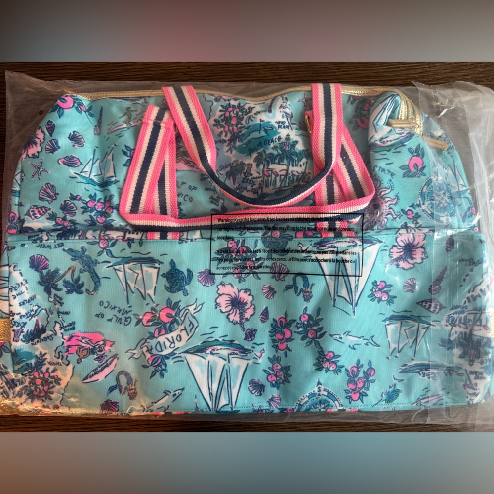 Lilly Pulitzer weekender duffle bag